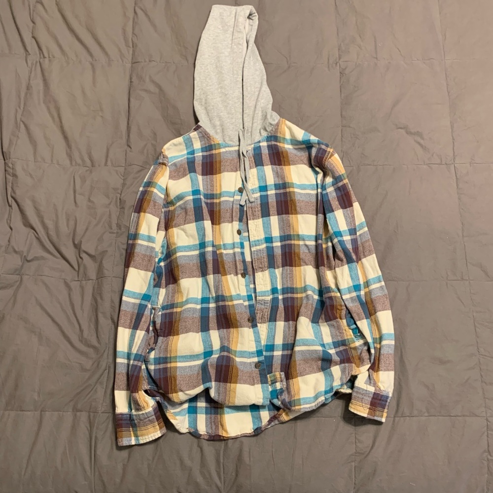 Pacsun flannel-hoodie